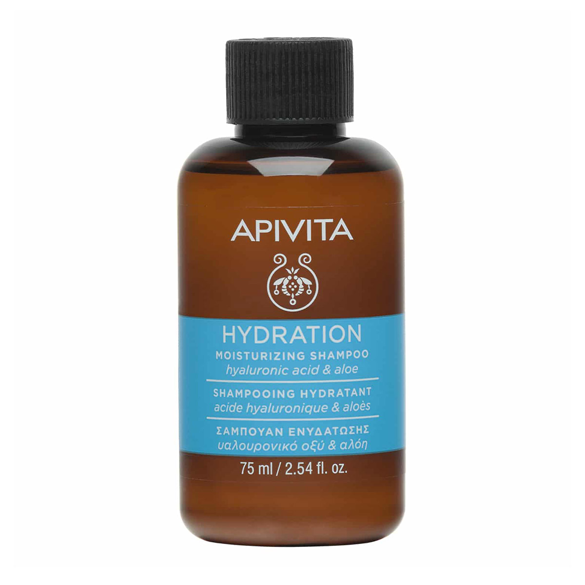 Apivita Hydration Moisturizing Shampoo Hyaluronic Acid Aloe Hondos