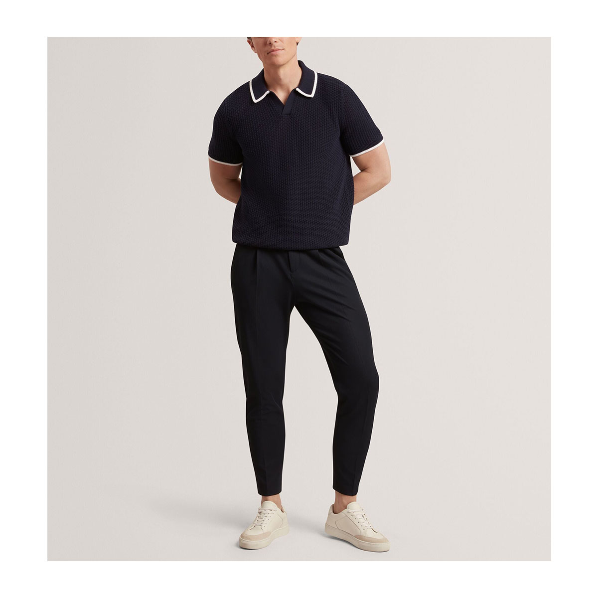 【ALOUND】TAPERED BAKER PANT Stretch Twill Tapered Pant – BASSIKE