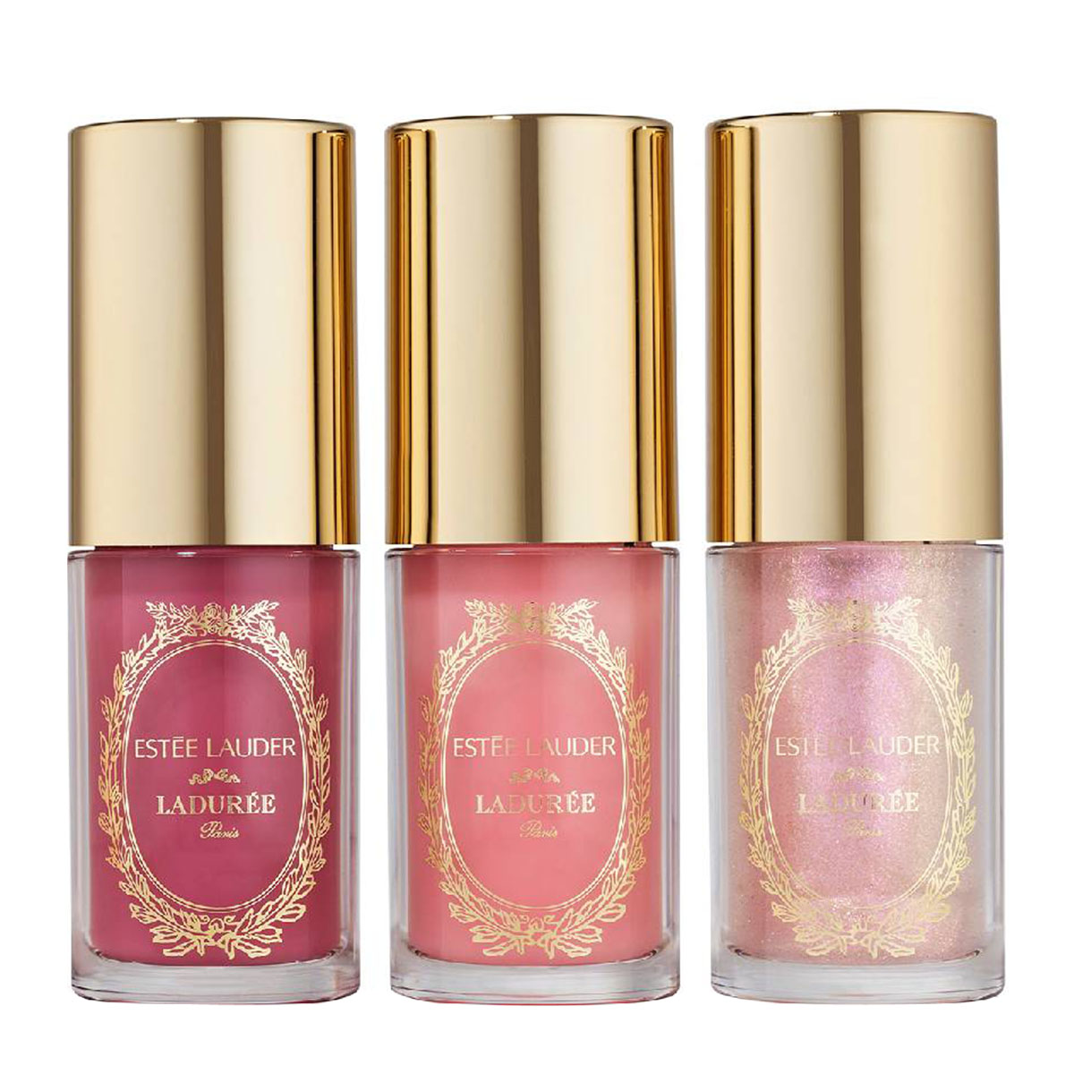 【限定】Limited Edition Lip Oil Collection ESTÉE LAUDER Estée Lauder x Ladurée Limited Edition Lip Oil