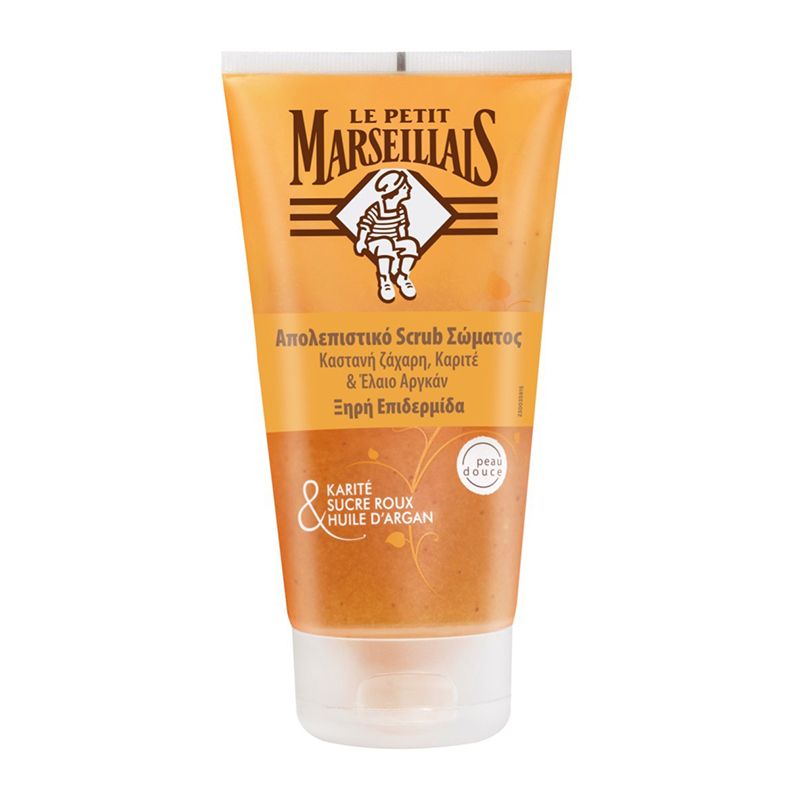 Scrub Σώματος Με Καστανή Ζάχαρη, Kαριτέ & Έλαιο Argan