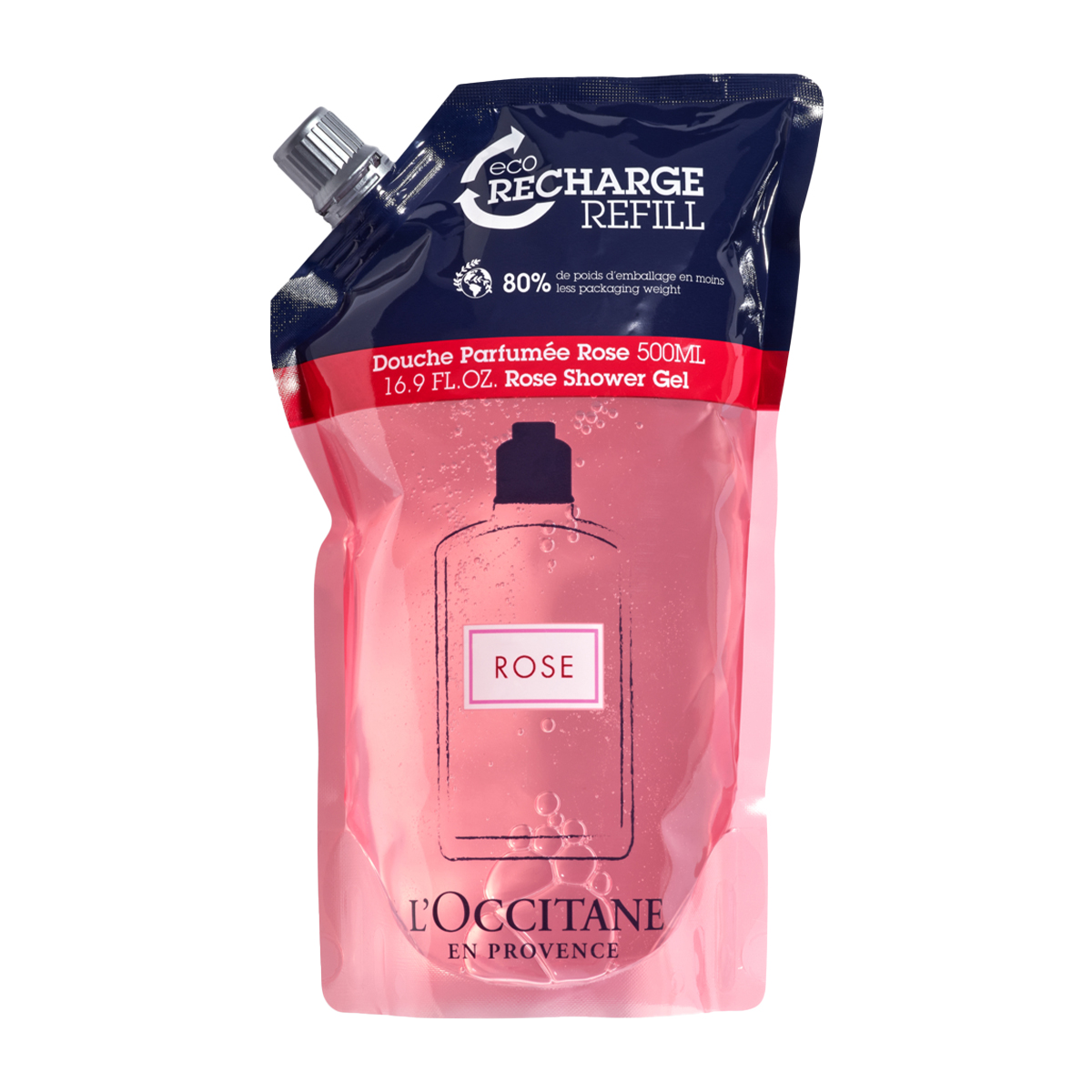 Rose Shower Gel Eco-Refill