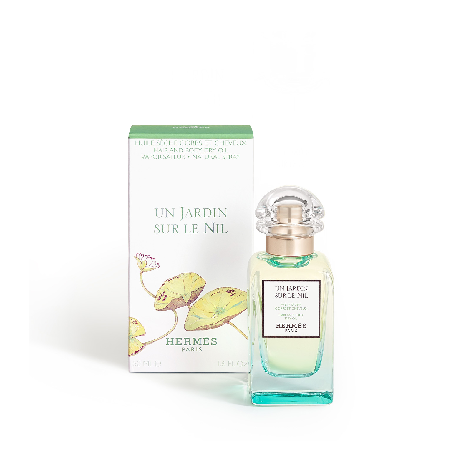 HERMÈS Un Jardin sur le Nil, Hair and Body Dry Oil | Hondos Center