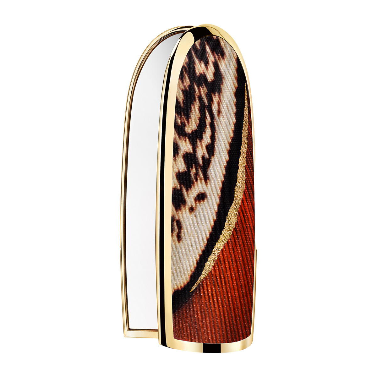 Rouge G Majestic Feathers The Double Mirror Jewel Case - Limited Edition The Customisable Ultra-Care Lipstick