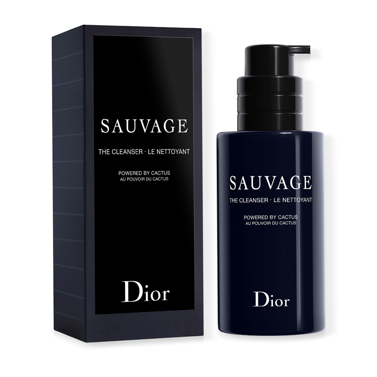 Dior Sauvage The Cleanser セット DIOR Sauvage The Cleanser Face Cleanser - Black Charcoal and