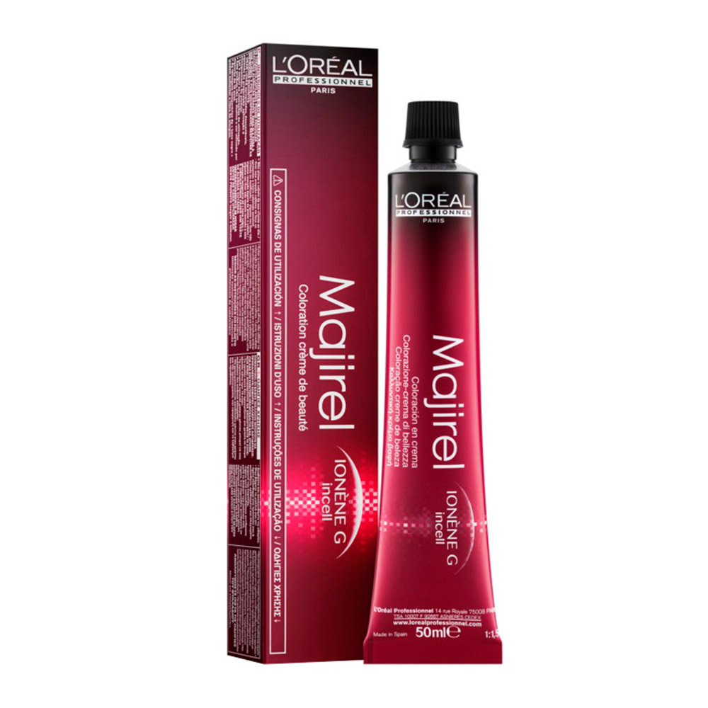 L'Oréal Professionnel Majirel Haarfarbe French Brown Fb 7.15 – Mittelblond Asch Mahagoni, 50 Ml