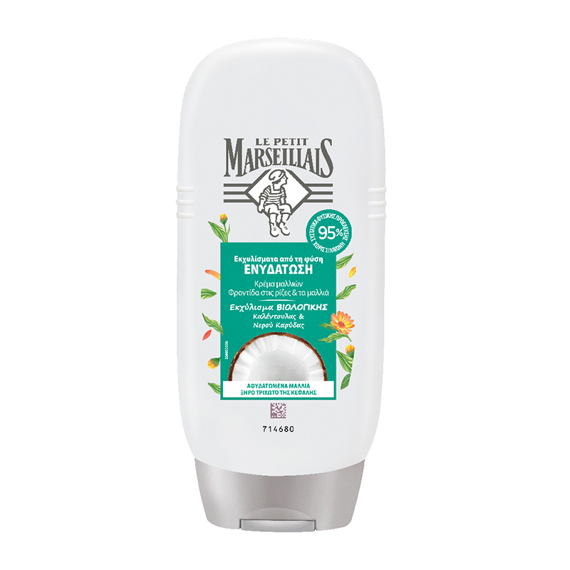Conditioner Με Εκχύλισμα Βιολογικής Καλέντουλας & Βιολογικό Νερό Καρύδας