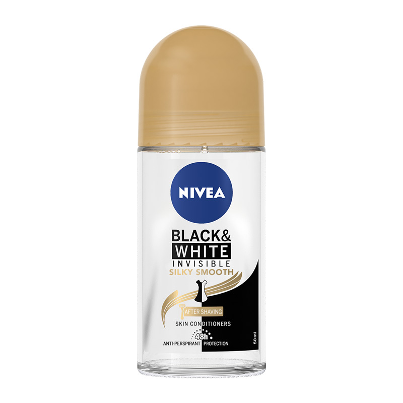  Black & White Silk Smooth Roll-On Αποσμητικό Γυναικείο