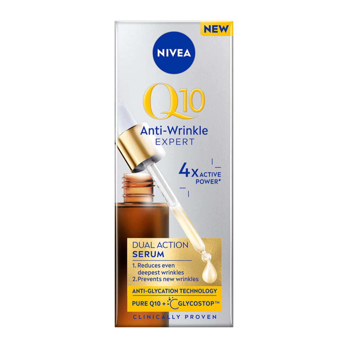 NIVEA Q10 Anti-Wrinkle Expert Dual Action Serum | Hondos Center
