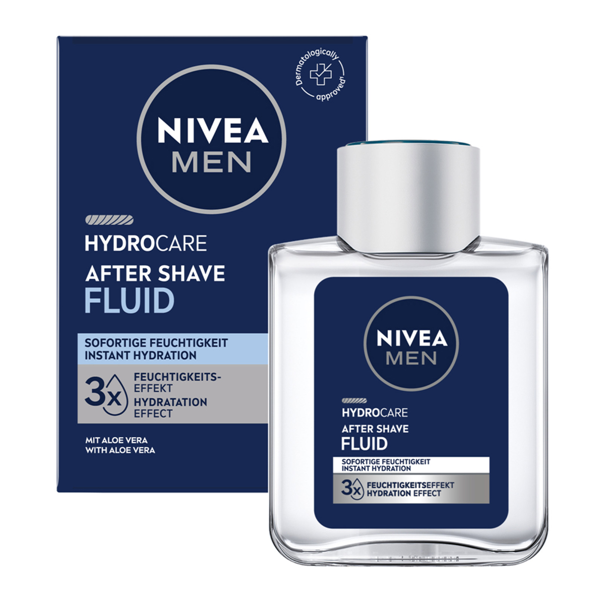 Set Nivea Men Protect & Care - Après-rasage Fluide + Soin Hydratant, 75 Ml