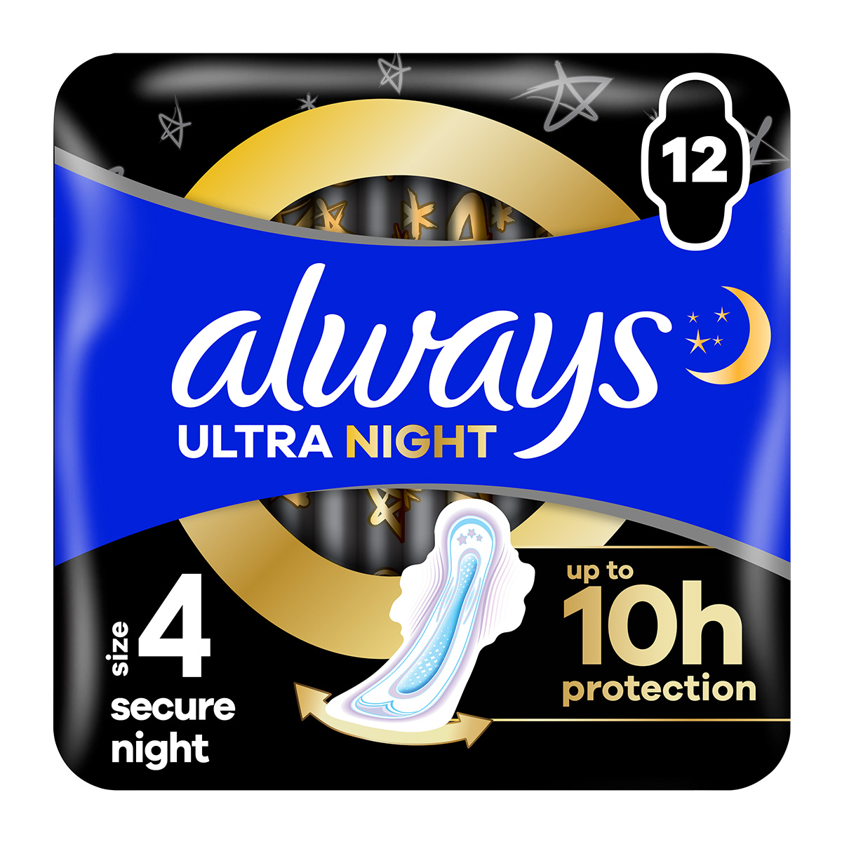 Always Ultra Σερβιέτες Secure Night