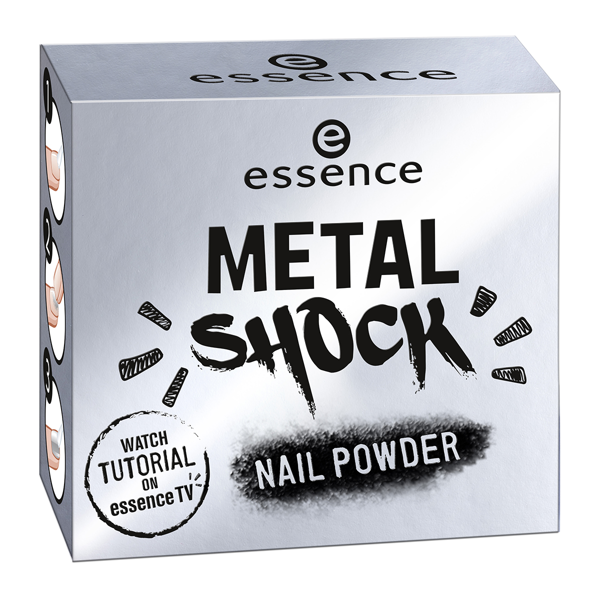 Mirror Nails Essence Metal Shock | Deluxe Nails Sely - YouTube