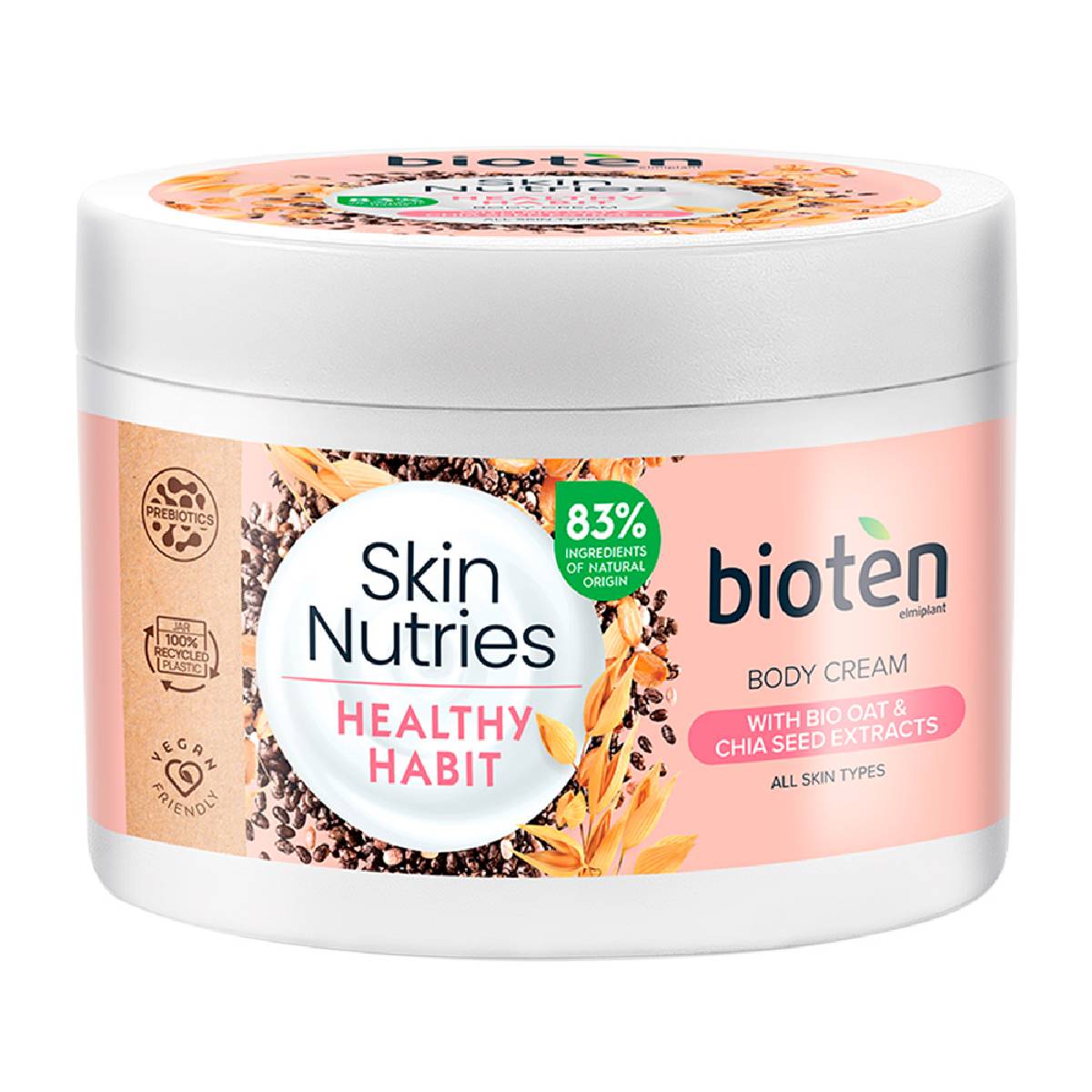 Κρέμα Σώματος Skin Nutries Oat & Chia