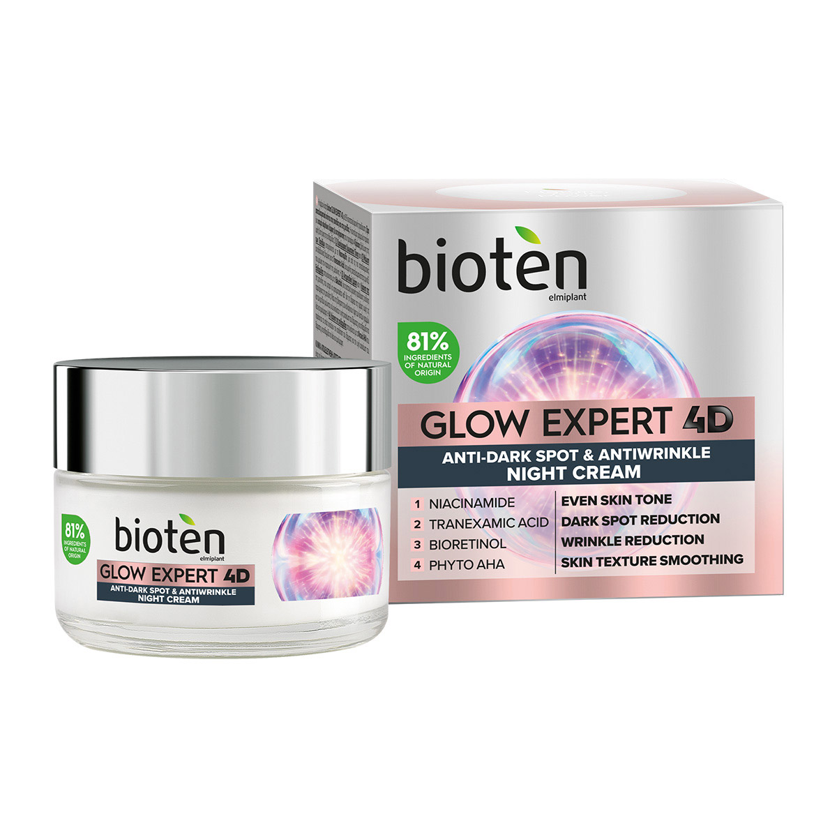BIOTEN Glow Expert 4D Anti Dark Spot & Antiwrinkle Night Cream