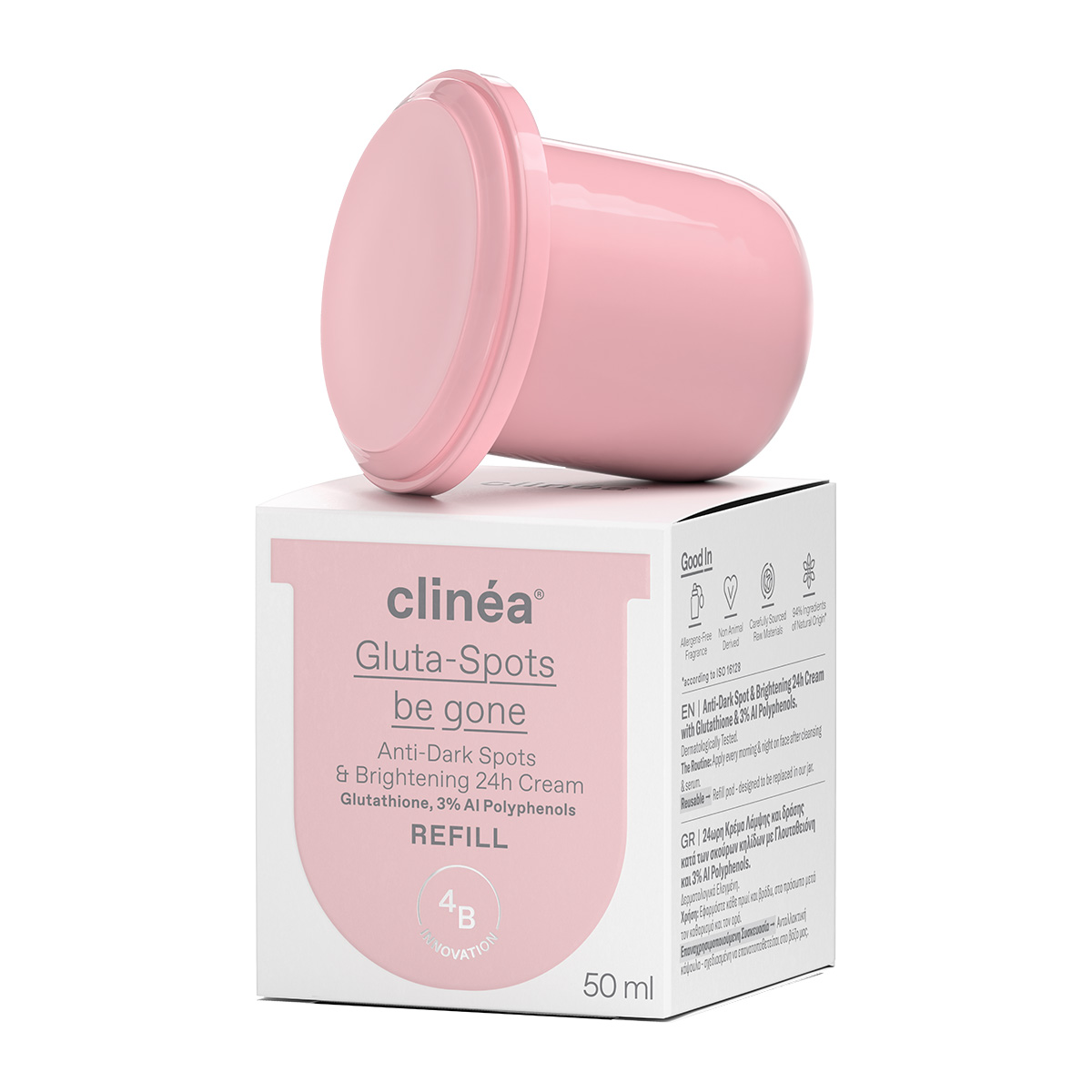 before after glutathione injection CLINEA Refill Cream Gluta-Spots Be Gone - 24H Anti-Dark Spots & Brightening  Cream