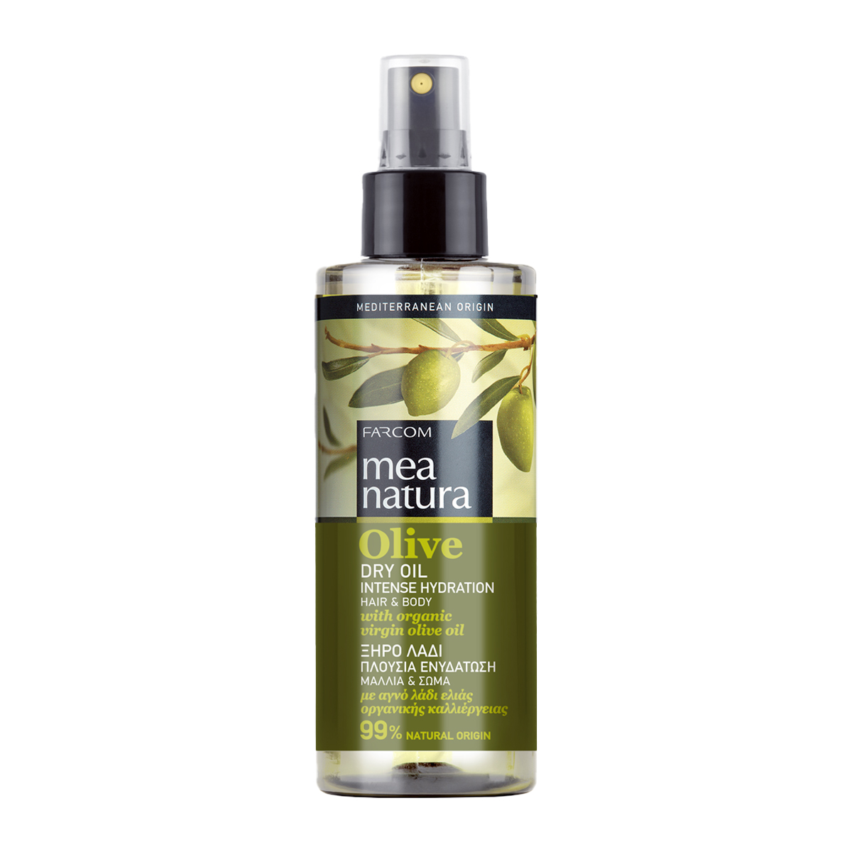 Olive Ξηρό Λάδι Για Μαλλιά & Σώμα
