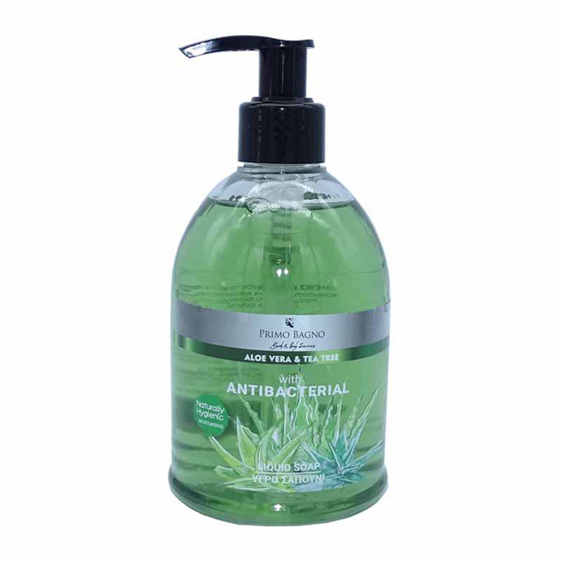 Υγρό Σαπούνι Αντιβακτηριδιακό με Aloe Vera & Tea Tree