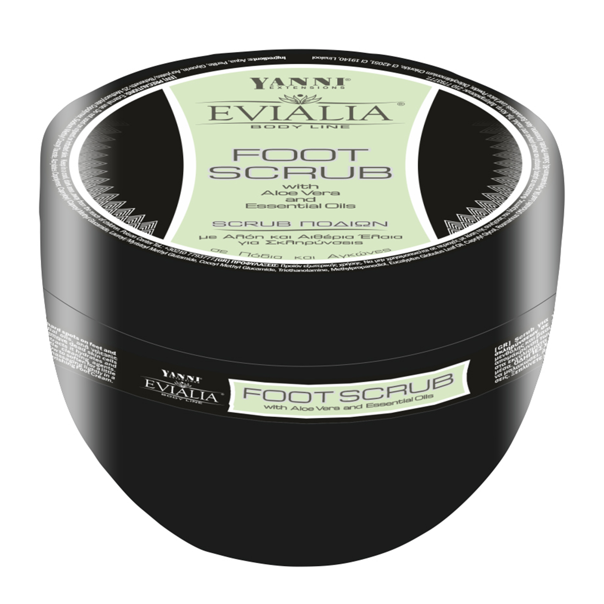 Ισχυρό Scrub Ποδιών Με Αλόη & Αιθέρια Έλαια