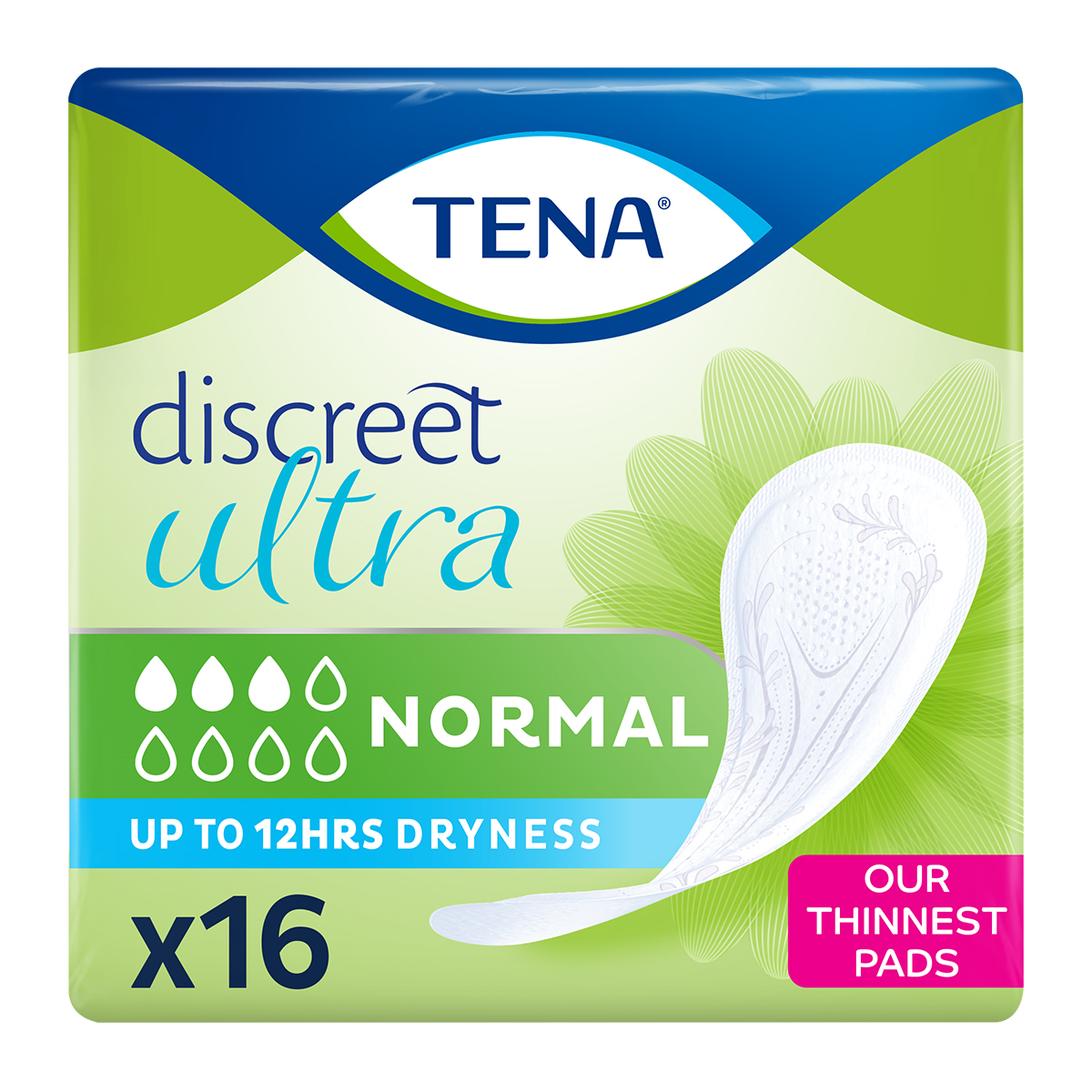 Discreet Ultra Normal Σερβιέτα ακράτειας
