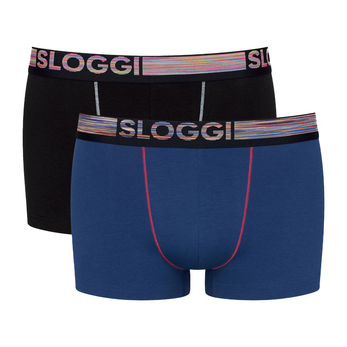 Slip Uomo Sloggi GO ABC Hipster - Confezione Da 2 In Cotone Elastico - Foto 7