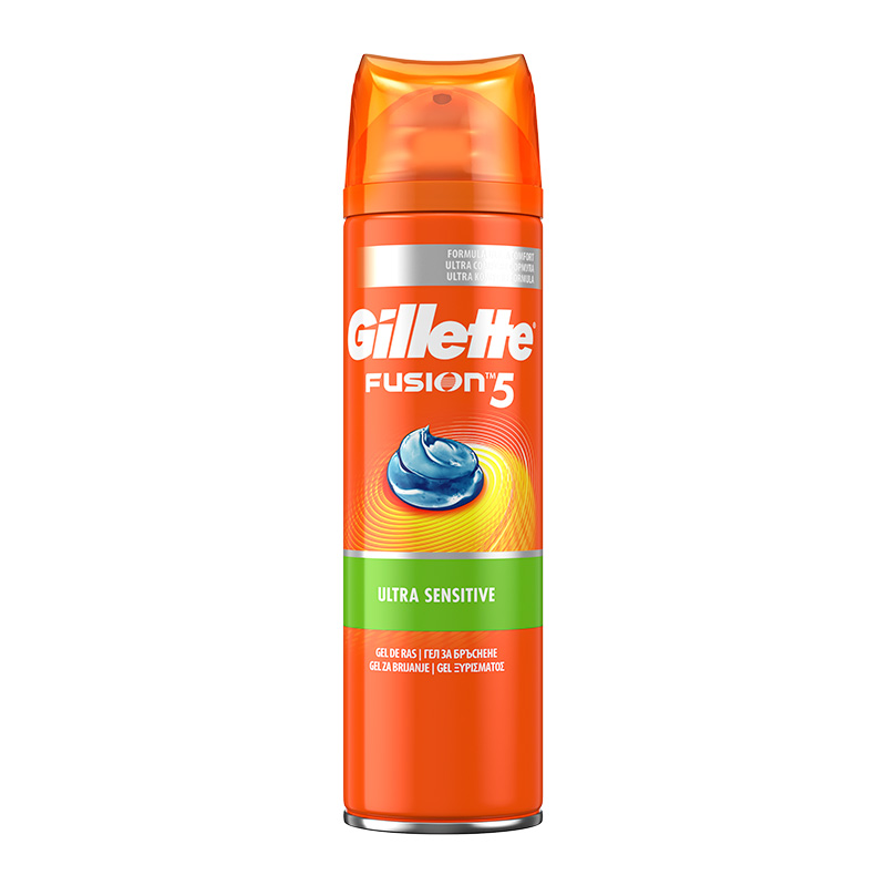 Fusion Sensitive Gel Ξυρίσματος Με Aμυγδαλέλαιο