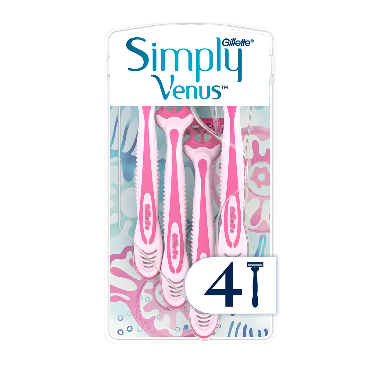 Venus Simply 3 Ξυριστικές Μηχανές Μίας Χρήσης