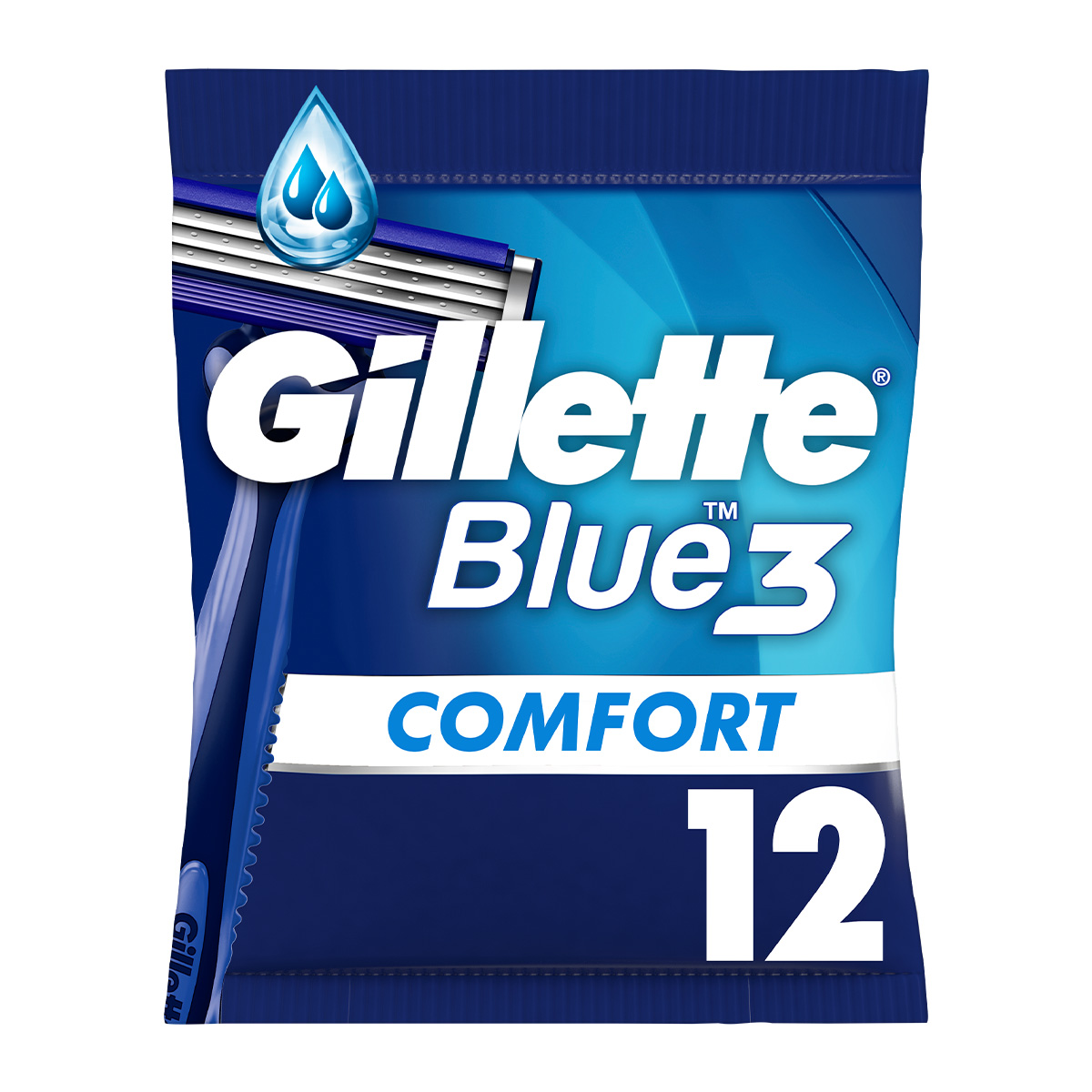 Blue3 Plus Comfort  Ξυραφάκια Μίας Χρήσης για Άνδρες