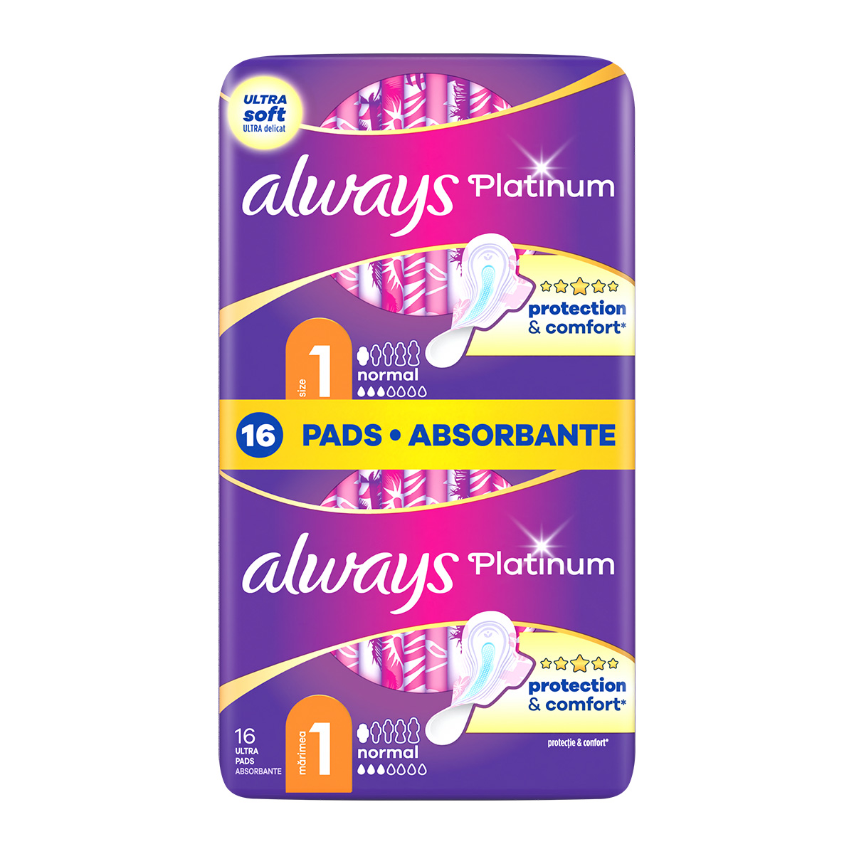 Platinum Ultra Normal Plus Σερβιέτες με Φτερά