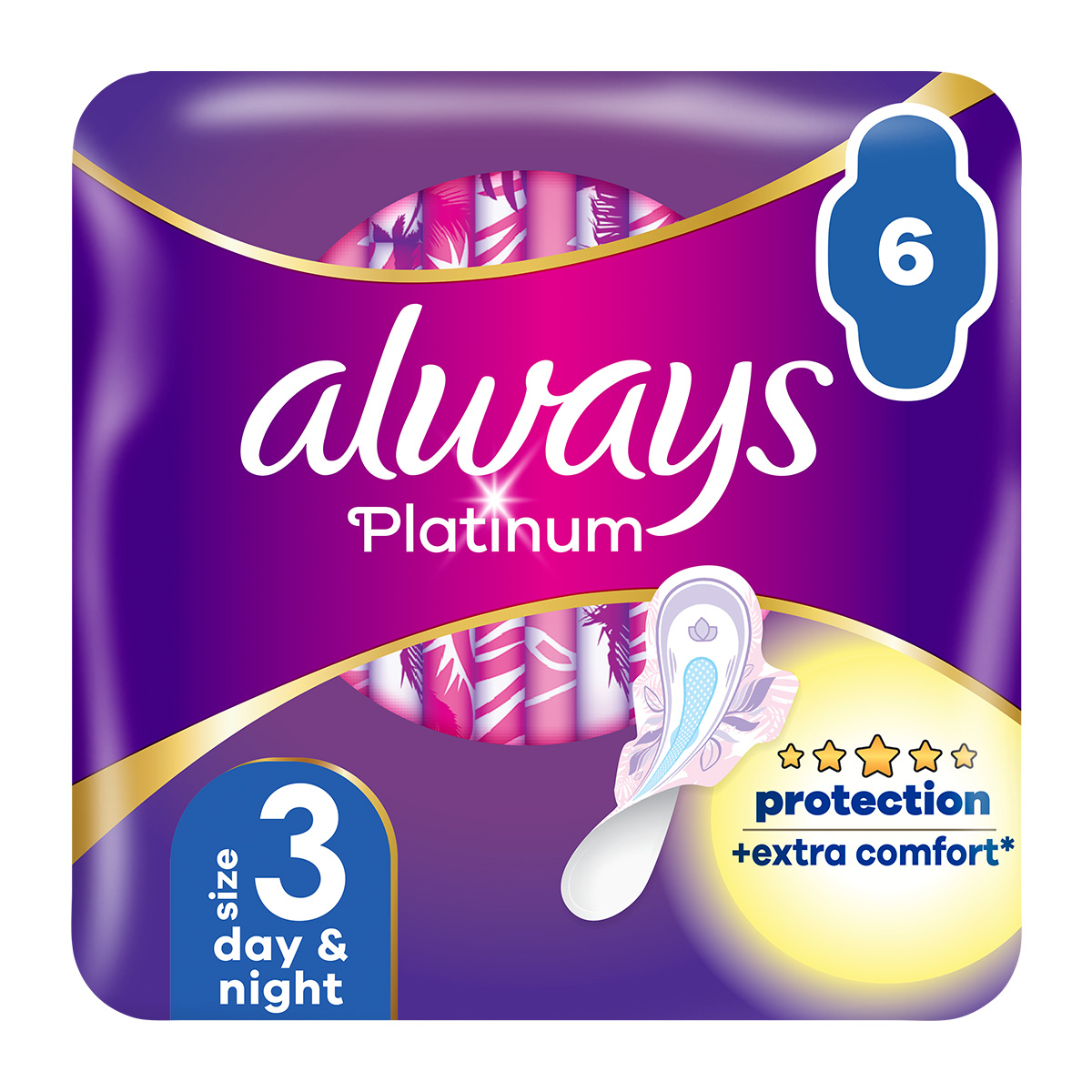 Platinum Ultra Night Σερβιέτες Με Φτερά