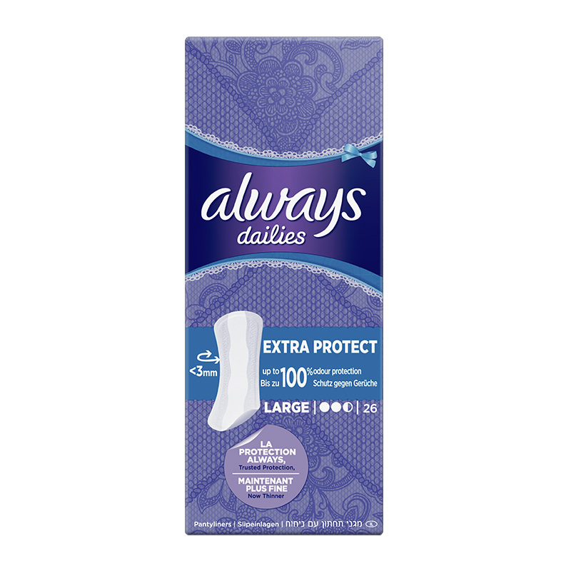 Dailies Extra Protect Large Σερβιετάκια