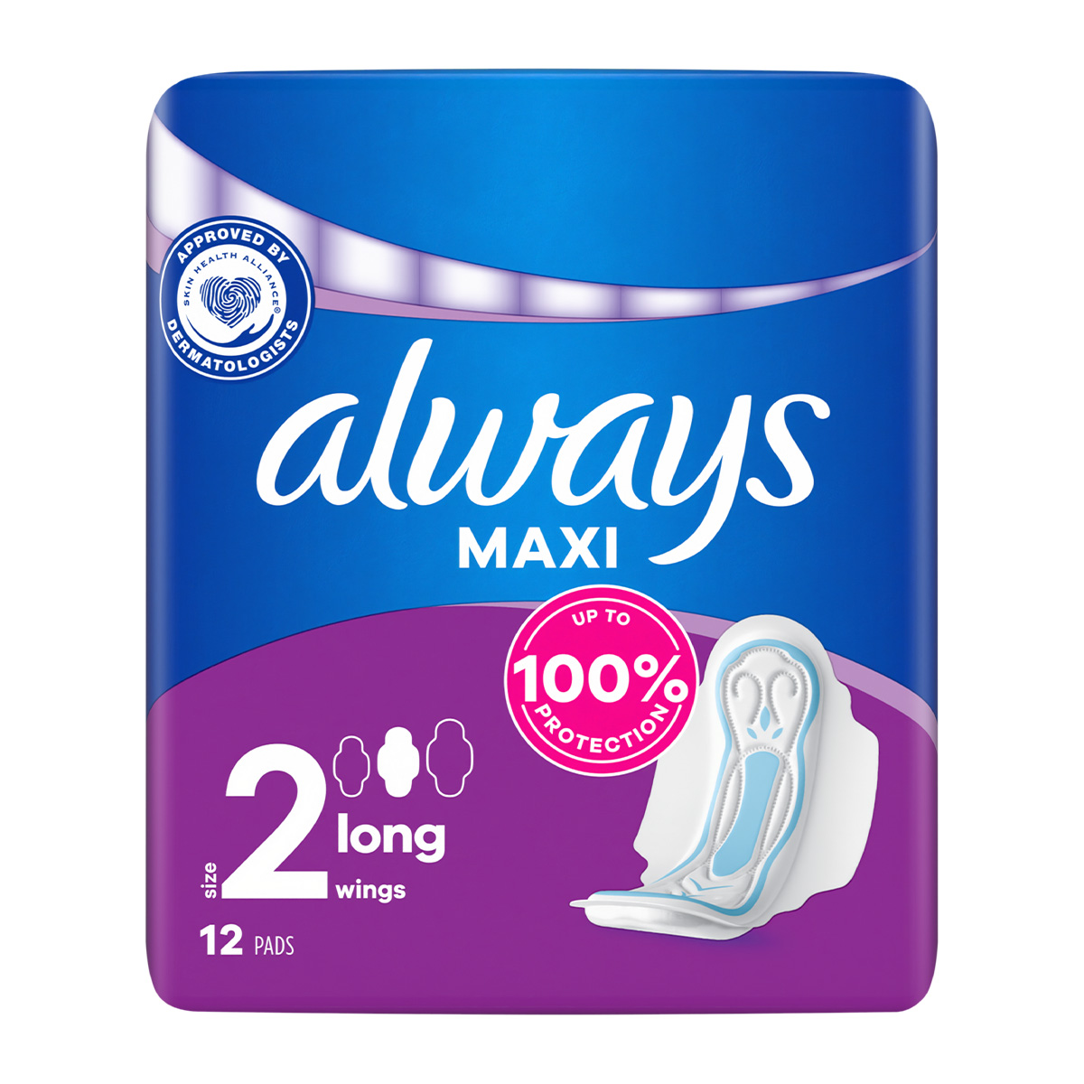 Maxi Long Σερβιέτες με Φτερά