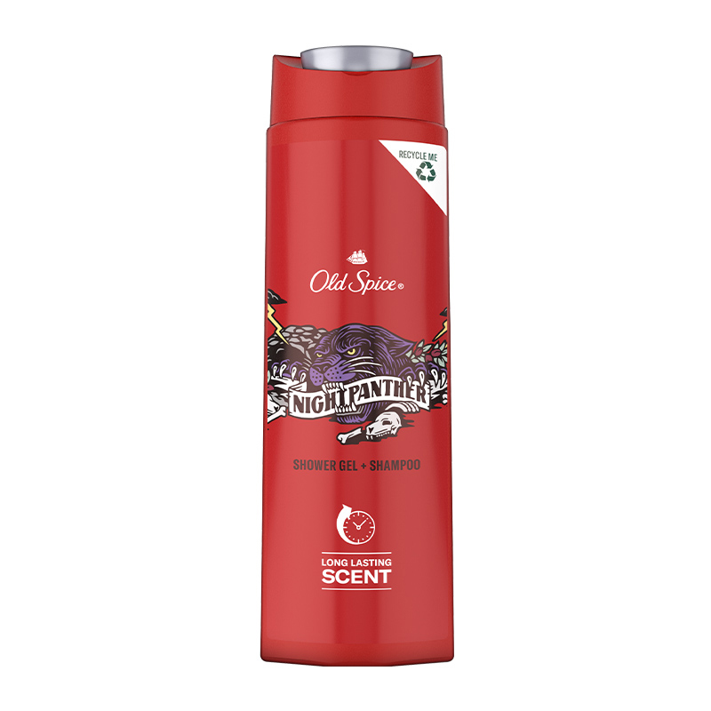 Night Panther Αφρόλουτρο Gel & Σαμπουάν για Άνδρες