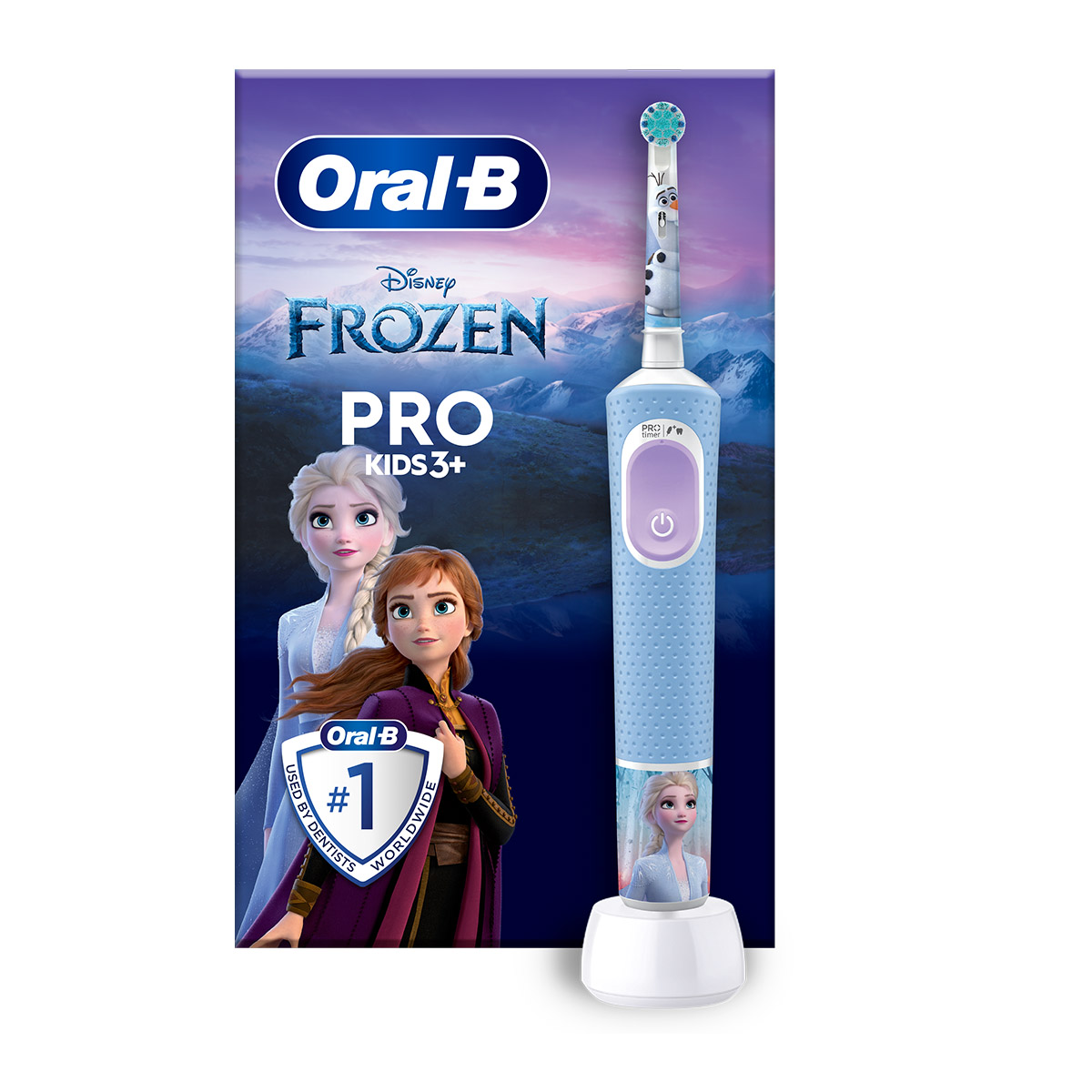 Vitality Pro Ηλεκτρική Οδοντόβουρτσα Frozen, Για Παιδιά 3+ Ετών