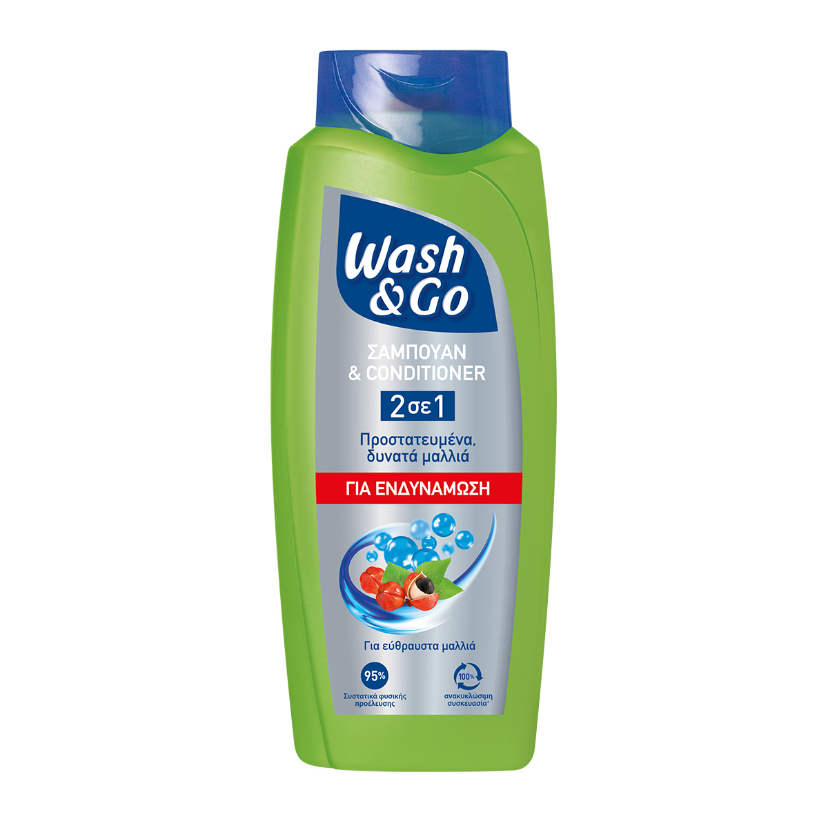2 Σε 1 Δυναμωτικό Σαμπουάν & Conditioner