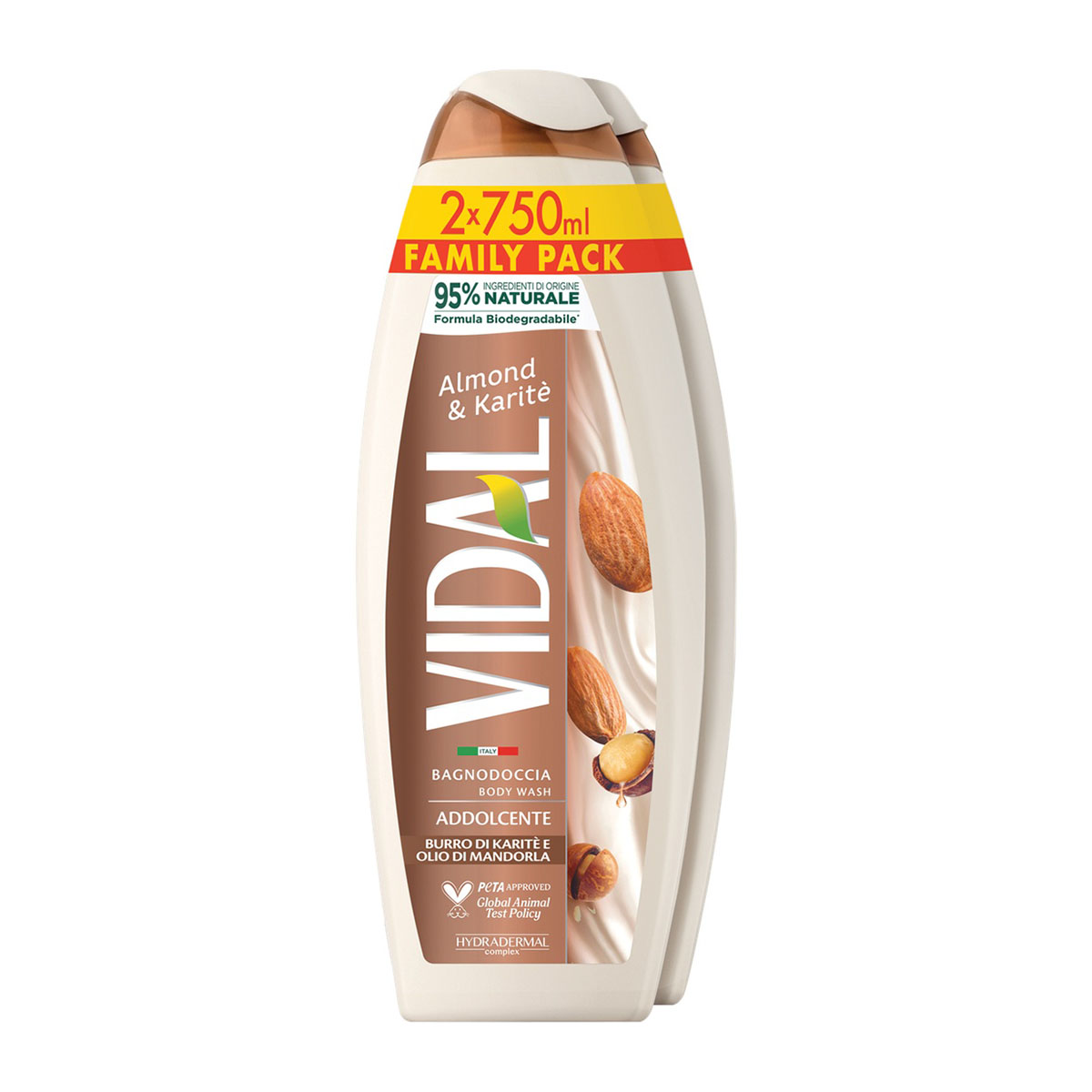 Αφρόλουτρο Almond & Karite Family Pack