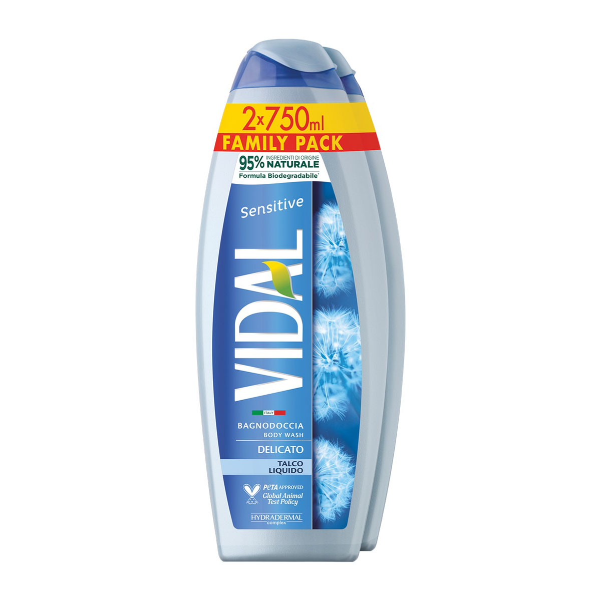 Αφρόλουτρο Sensitive Talc Family Pack