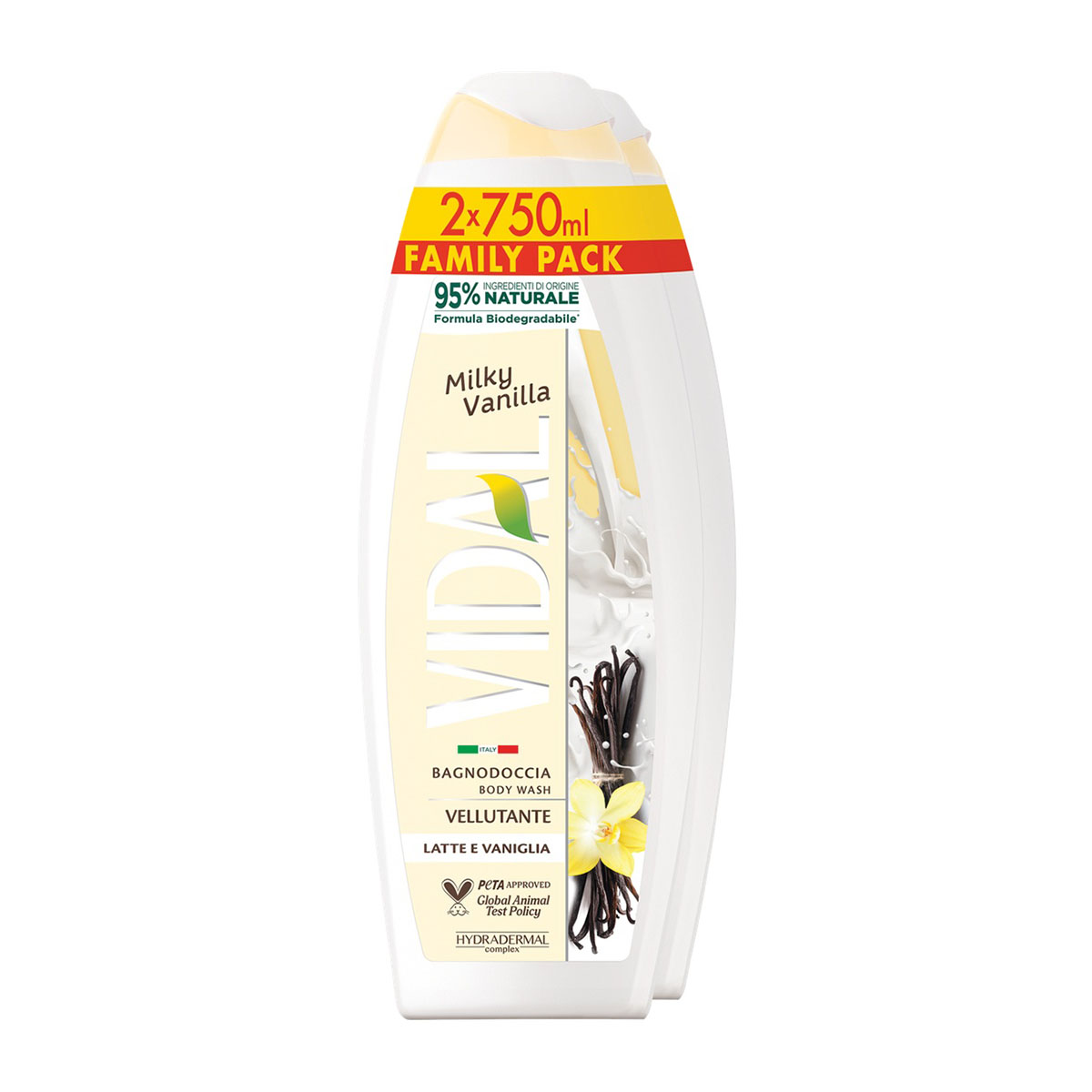 Αφρόλουτρο Milky Vanilla Family Pack