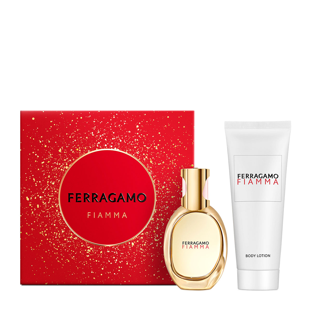 Ferragamo Fiamma オードパルファム 55ml 3点セット