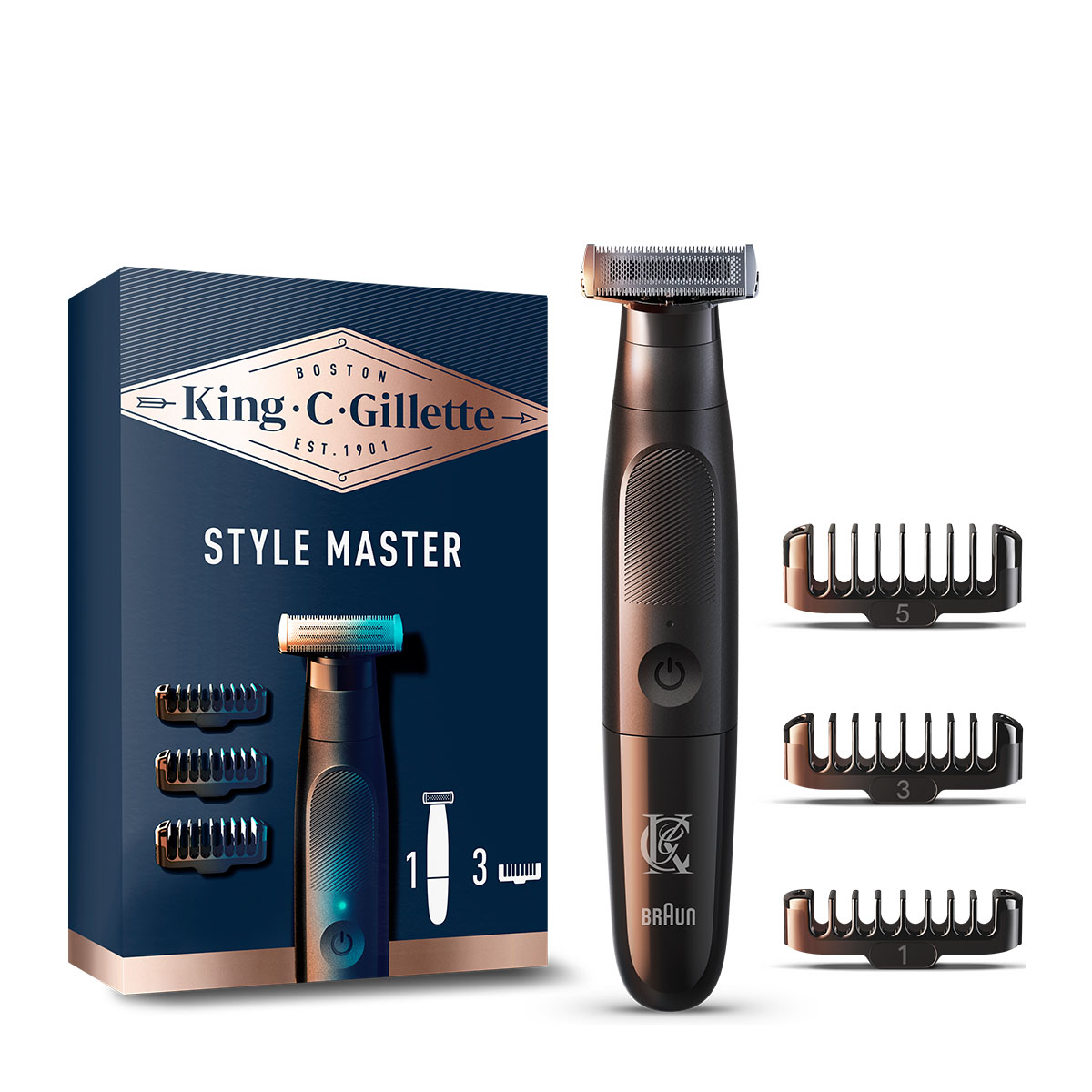 King C.Style Master Ανδρική Μηχανή Μηχανή Ξυρίσματος Τρίμμερ 
