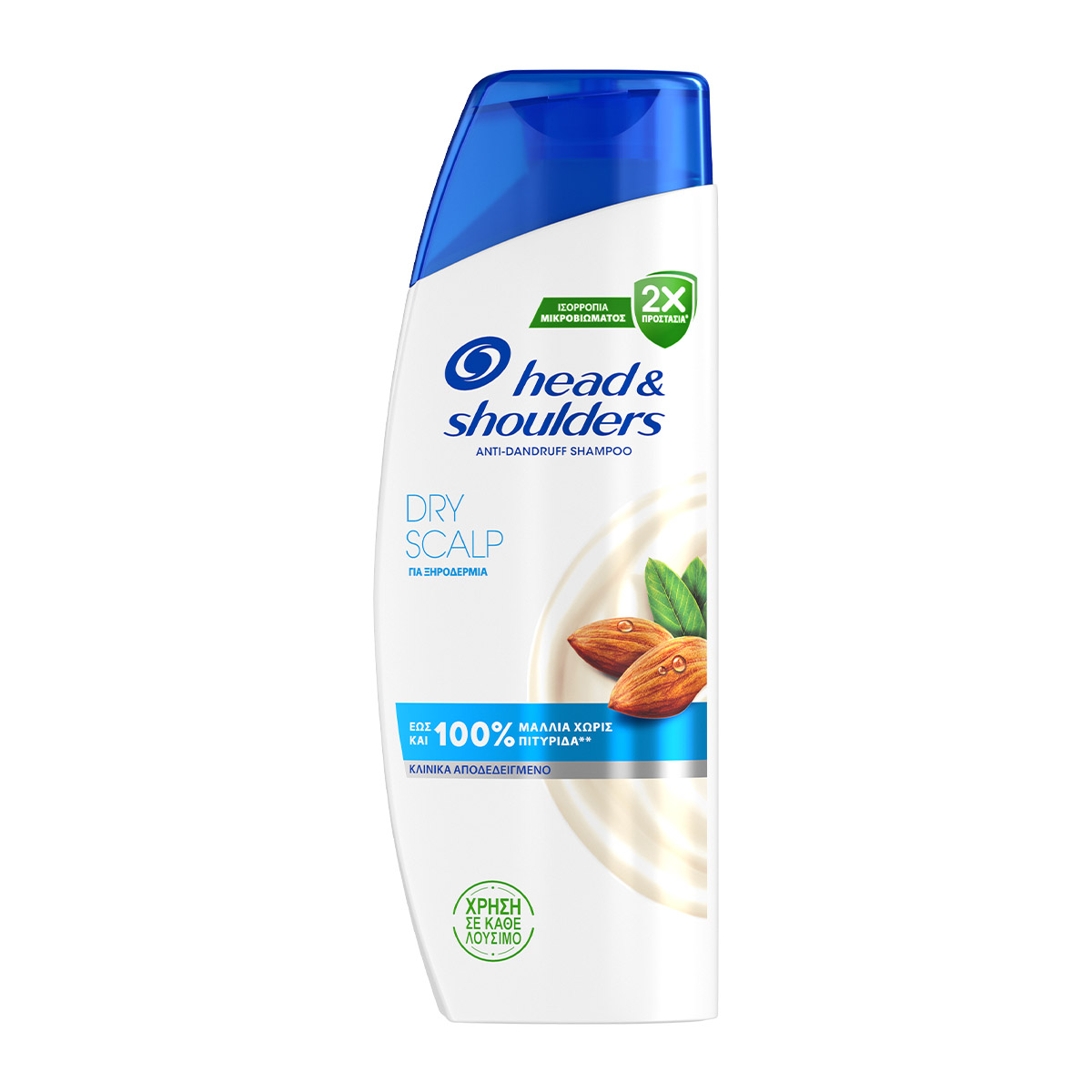 Dry Scalp Αντιπιτυριδικό Σαμπουάν Έως & 100% Μαλλιά Χωρίς Πιτυρίδα