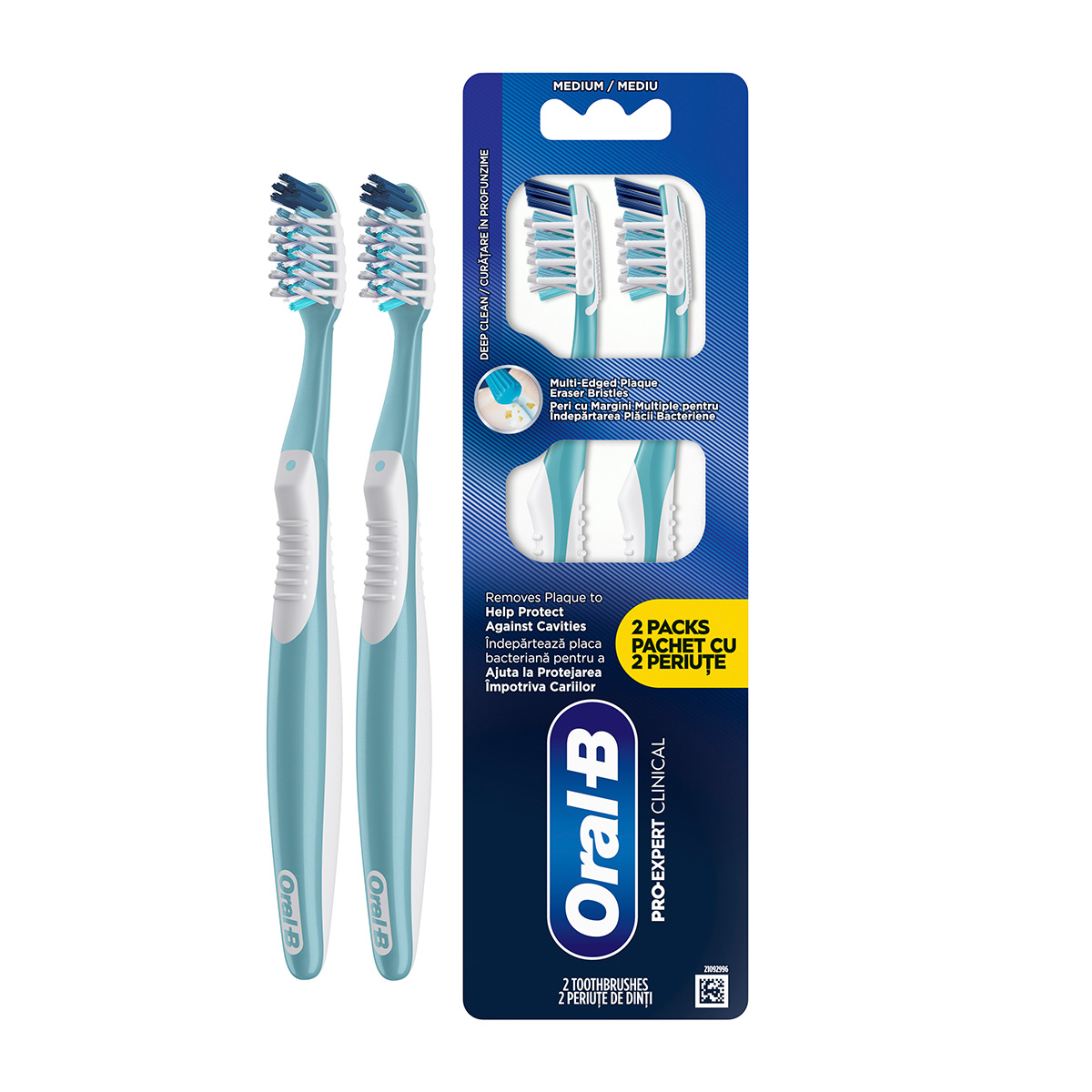 Cross Action Pro Clean Κλινική Χειροκίνητη Οδοντόβουρτσα