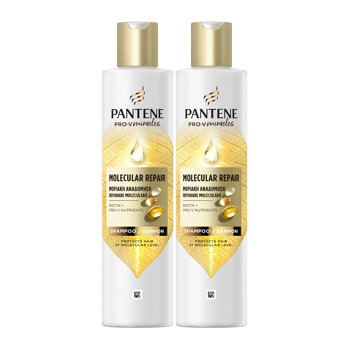 Σαμπουάν Pro-V Miracles Μοριακή Αναδόμηση Duo Pack