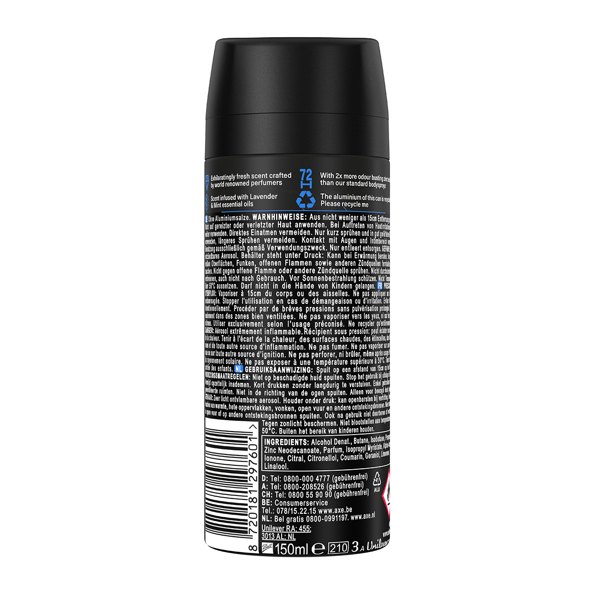 AXE デオドラントスティック BLUE LAVENDER 85g Blue Lavender Premium Deodorant | Men's Deodorant | AXE